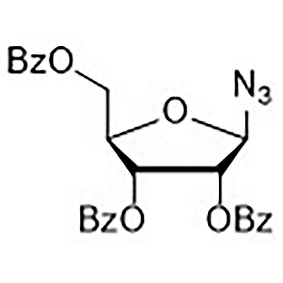 2,3,5-Tri-O-benzoyl-β-D-ribofuranosyl azide, 1 g, Glass Screw-Top